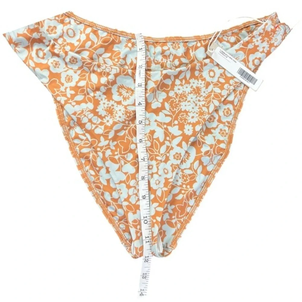 NWT Everlane High-Rise Hipster‎ Bikini Bottom Floral XL BOTTOMS ONLY
